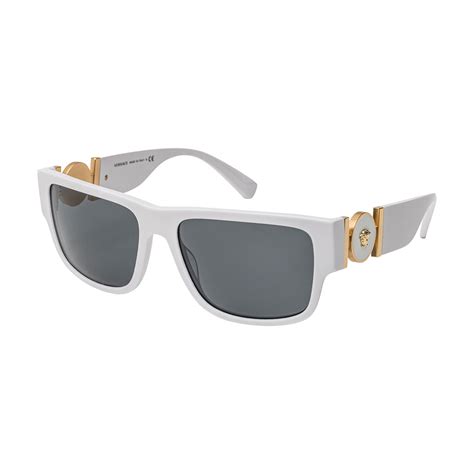 versace sunglasses old collection white frame|versace sunglasses men white.